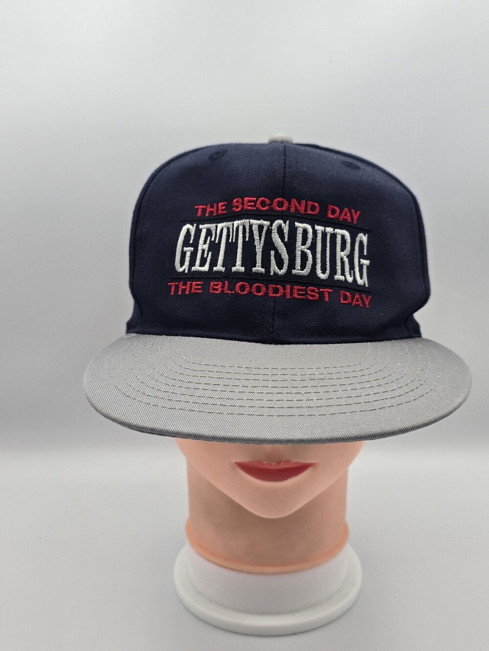 Vintage Otto Cap Gettysburg The Second Day The Bloodiest Day Snapback Hat
